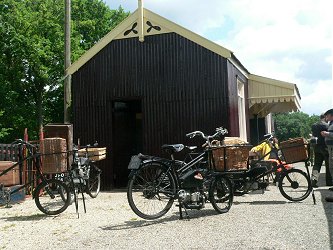 Carrier cycles at the station