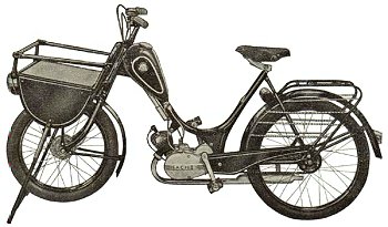1955 Patria–WKC trsnsport moped