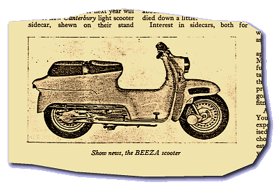 BSA Beeza scooter in Power & Pedal