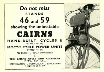 Cairns advert, 1951