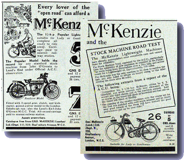 McKenzie adverts