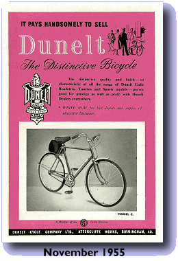 1955 Dunelt advert