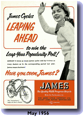 1955 James advert
