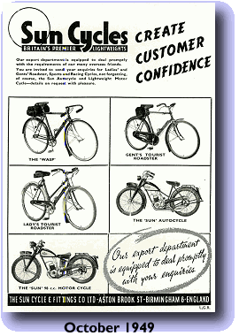 1949 Sun advert
