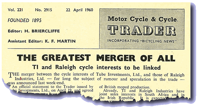 Raleigh merger announcement