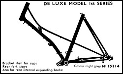 1st series De Luxe frame