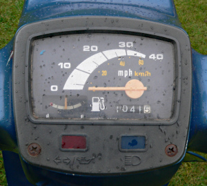 Suzuki CS50DD speedometer