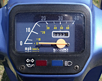 Suzuki CL50 speedometer
