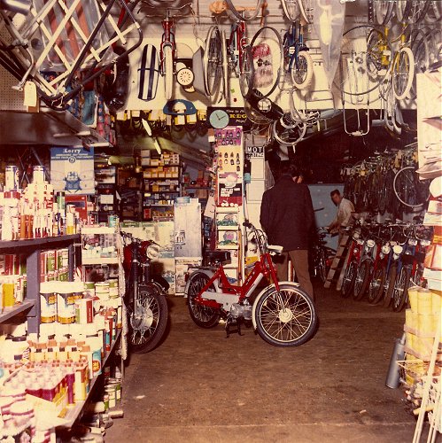 Inside Alford Brothers' shop