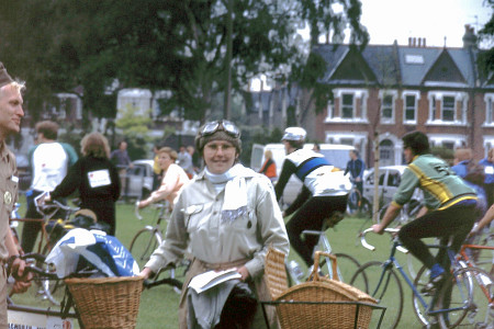 D&DGCS members on the London—Brighton Ride, 1987