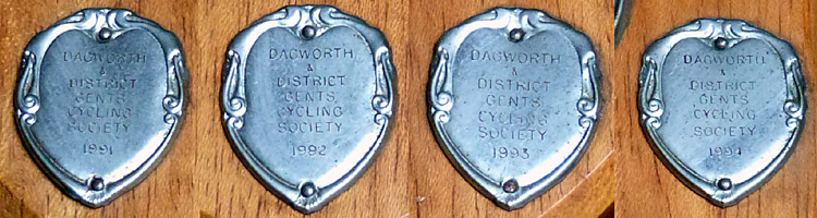 D&DGCS shields on the Small Vehicle Winner’s trophy