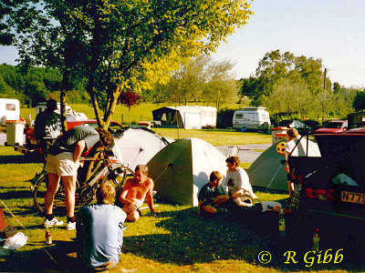 Campsite at Felleries
