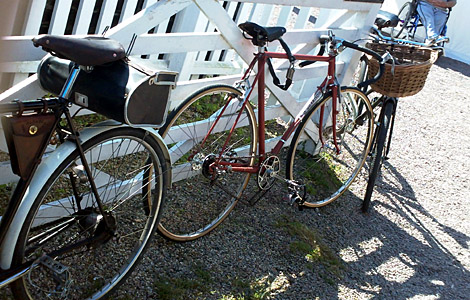 Bicycles at the Middy