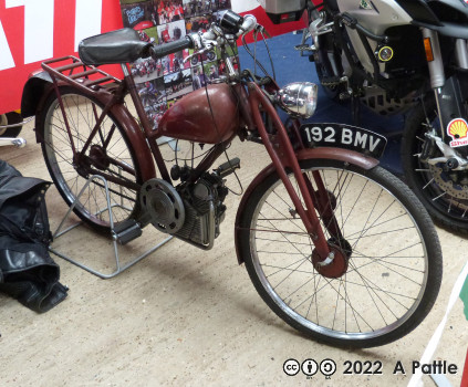 Britax–Ducati Cucciolo at Copdock Show