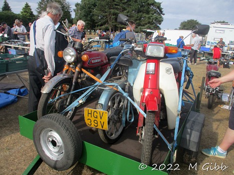 A trailer of tiddlers at Copdock Show