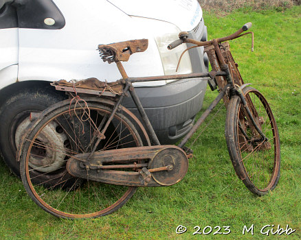 Pre-war bicycle