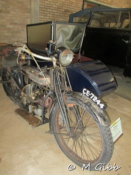 1926 Douglas at Caister Castle Car Collection