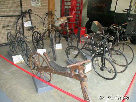 Bicycles at Caister Castle Car Collection