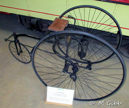 Coventry tricycle at Caister Castle Car Collection