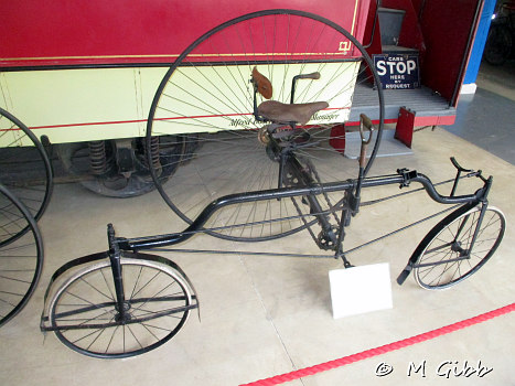 Rudge Rotary tricycle at Caister Castle Car Collection