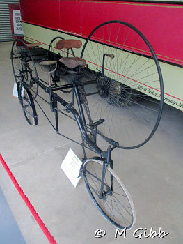 Rudge Rotary tricycle at Caister Castle Car Collection