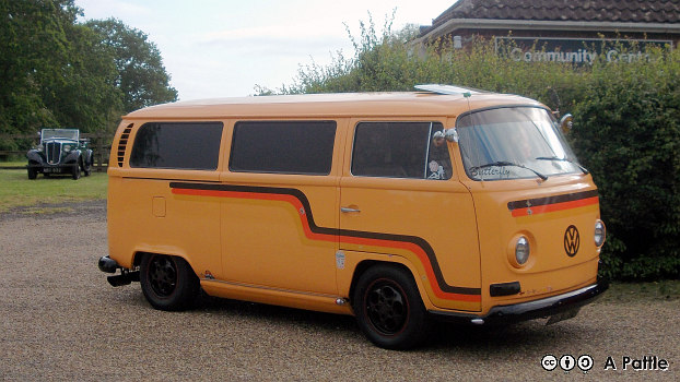 VW camper van at Horham informal ‘Wheels’ event