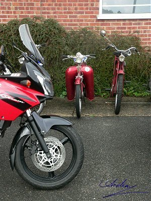 One of these is not a moped