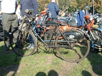 Griffon bike with 1921 Cyclotracteur