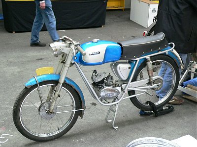 Typhoon sports moped
