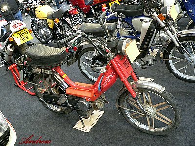 Terry Keable's Honda Camino Sport in the Show Bikes section