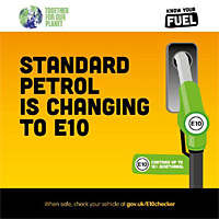 E10 fuel graphic