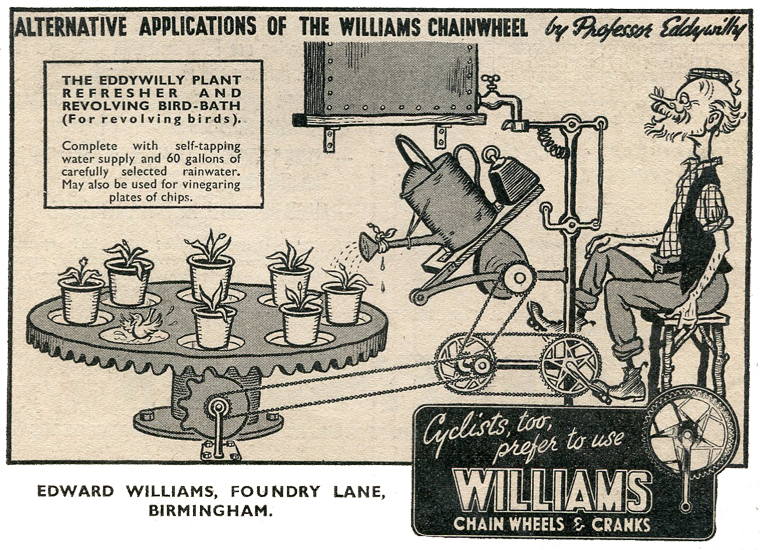 The Eddywilly Plant Refresher and Revolving Bird-Bath