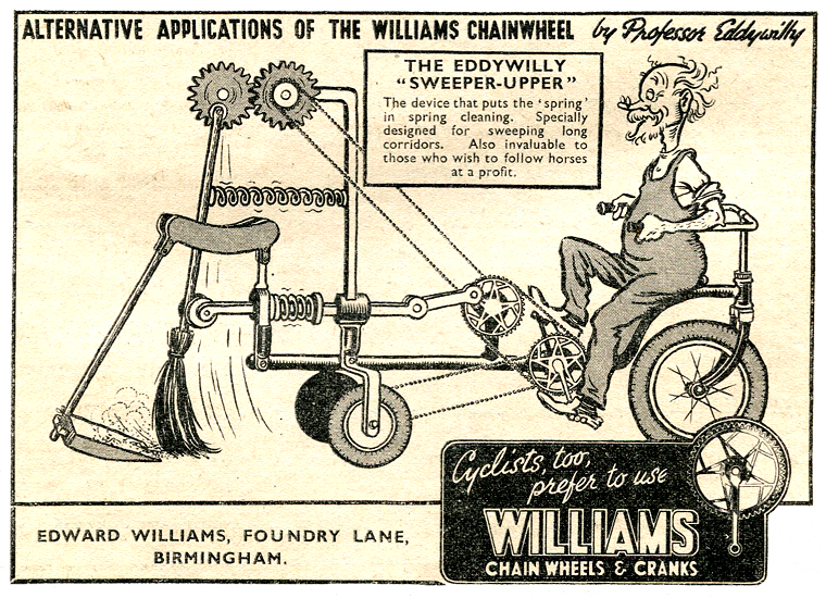 The Eddywilly Sweeper-Upper