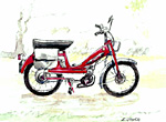 Mobylette 50 by E Joyce–click for full size picture