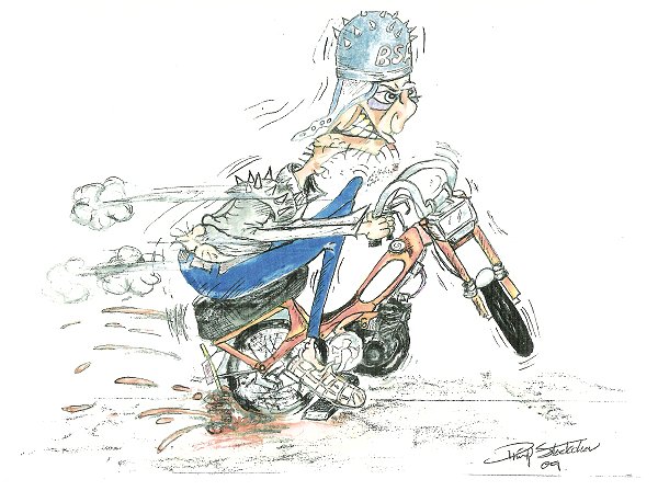 A drawing by Philip Stockdale