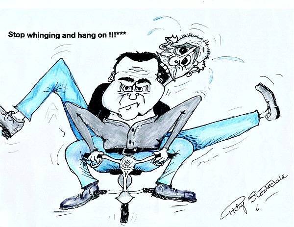 A drawing by Philip Stockdale