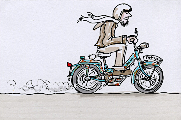 A drawing by Philip Stockdale
