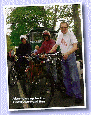 Alan and fellow NACC members at the Yesteryear Rally