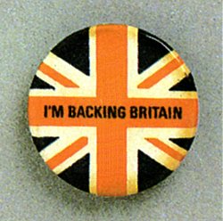 I’m Backing Britain badge I’m Backing Britain badge