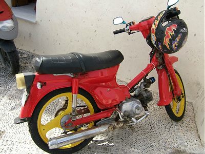 Customised Honda Cub