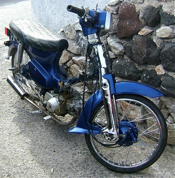 Customised Honda Cub