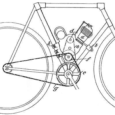 Anzani cyclemotor