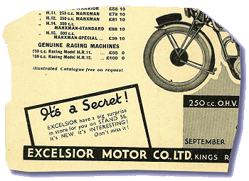 Excelsior advertisement