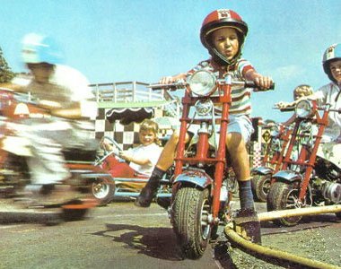 Monkey bikes at Tama Tech