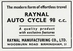 Raynal advert Raynal advert