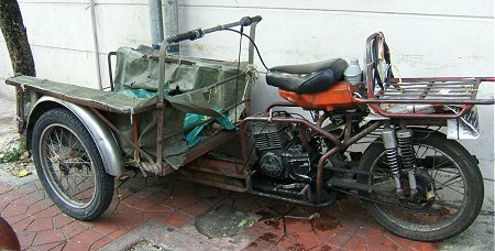 Trade trike with Honda power