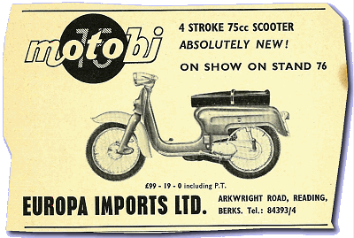 Motobi 75 scooter