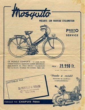 Presto Mosquito leaflet