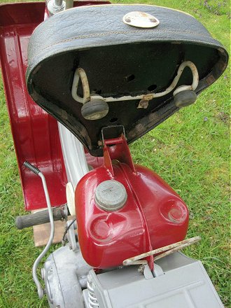 BSA Dandy fuel tank