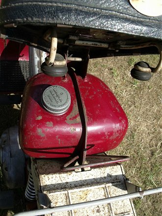 BSA Dandy fuel tank